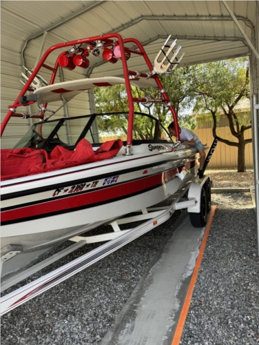 1998 sanger v210 Boat Lettering from Taylor P, CA