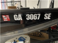 2025 tracker 175txw boat Lettering from MICHAEL L, GA
