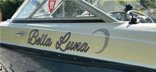 2006 Bayliner Boat Lettering from Bob M, CT
