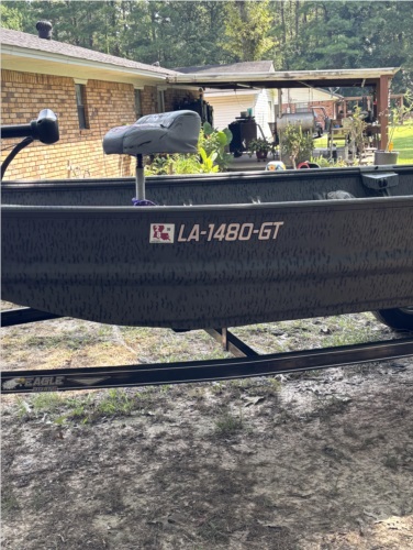 2025 War Eagle Boat Lettering from Frank F, LA