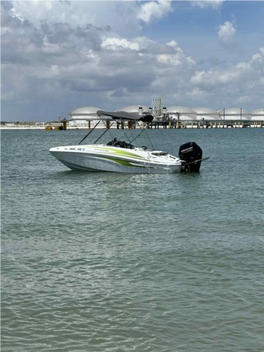 2024 Tahoe T16 Boat Lettering from Keith H, TX