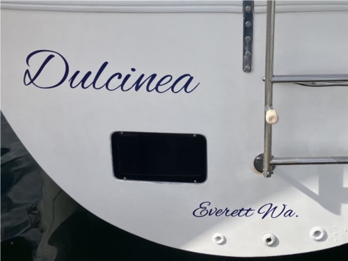 1987 Cal 28-2 Boat Lettering from Jeff S, WA