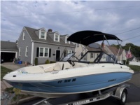 2024 Stingray 191 DC Boat Lettering from John G, CT