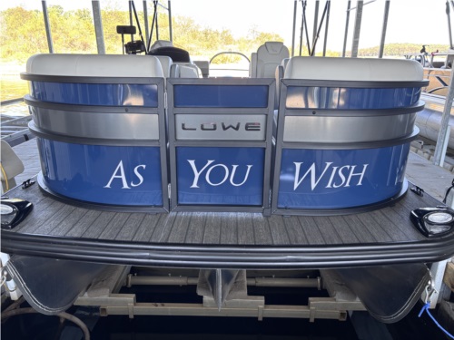 Lowe ss210 Boat Lettering from Baxter T, MO