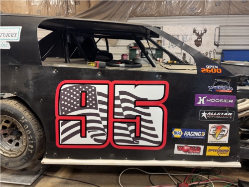 Race Car Lettering from Chase W, MN