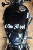 2018 Triumph Bobber Motorcycle Lettering from Richard F, PA