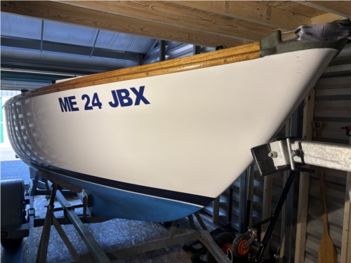 1977 Cape Dory Typhoon Weekender Lettering from John N, ME