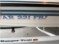 Ranger 487vs Boat Lettering from Gary D, AR