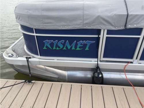 Lettering from LAWRENCE E, FL