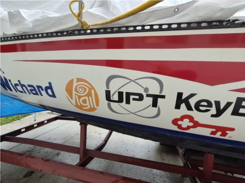 Hobie 33  Boat Lettering from Chris C, WA