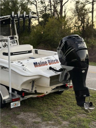 2000 Glasstream  Boat  Lettering from Ryan J, FL