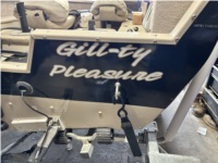 2003 Crestliner 1750 Fish Hawk Boat Lettering from Dylan C, WI