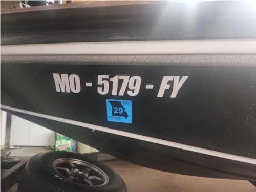 Lettering from Jeffrey M, MO