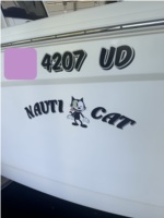 2023 World Cat 280 CCX My BOAT Lettering from Benny F, FL