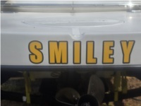 2005 champion chase 800 Boat Lettering from James  G, SC