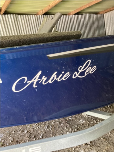2024 Lowe Boat Lettering from Constance H, TX
