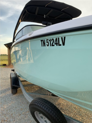 2024 Yamaha AR250 Boat  Lettering from Michael C, TN