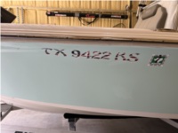2023 Key West BR230 Boat Lettering from Larry N, TX