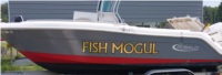 Robalo R222 Boat Lettering from Morgan E, NC