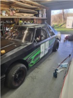 Mini stock mustang Racecar Lettering from John K, CT