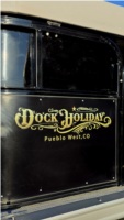 2008 Bentley 243 Fish RE Pontoon Boat Lettering from Steven P, CO