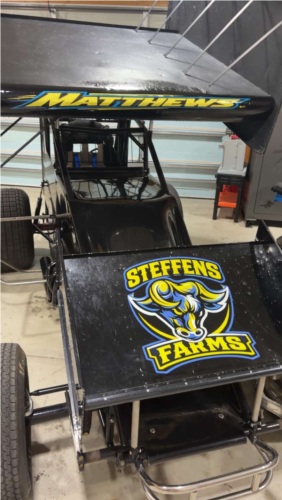 Sprint Car Lettering from Taylor M, KS