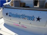 2001 Regal 4160 commodore Boat transom Lettering from Randall E, TX