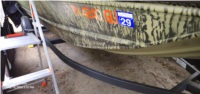 Grizzly 1860CC Boat Lettering from Craig W, TN
