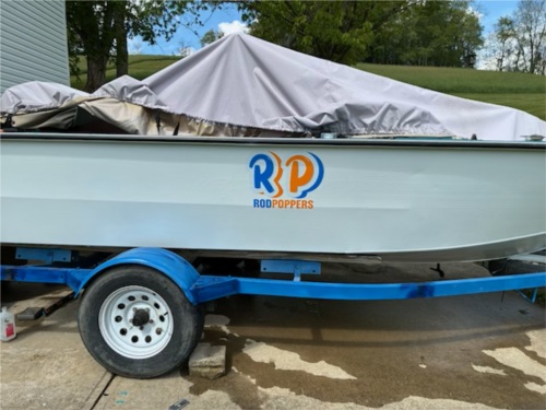1996 Fisher Boat Lettering from Michael S, PA