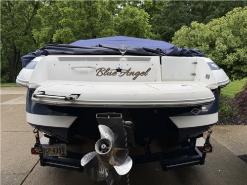 2001 Cobalt 227 CC Boat Lettering from Doug L, OH