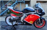 2007 Ninja 650R track bike Motorcycle  Lettering from Dean L, CA