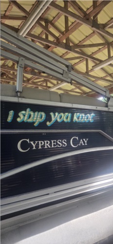 2022 cypress cay seabreeze pontoon  from Jesse G, FL