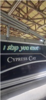 2022 cypress cay seabreeze pontoon Boat Lettering from Jesse G, FL