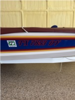 20’ Warhawk Jet boat Boat Lettering from Darrell D, TX