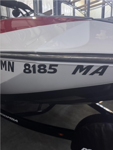 2020 Moomba  Boat Lettering from Thomas F, MN