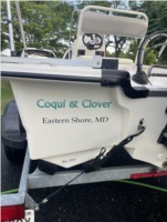 2023 Mako Pro Skiff 17 Boat mane and port Lettering from Francisco V, MD