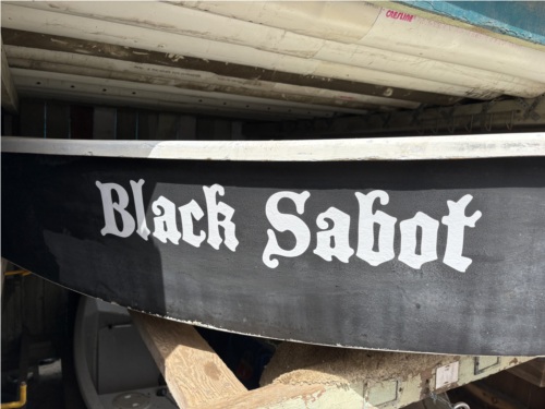 Sabot Lettering from Lisa P, CA
