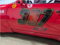 1989 Porsche 944 S2 Race Car Lettering from John W, IL