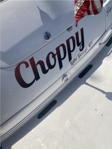 Chaparral 290 Boat Lettering from patrick f, NY