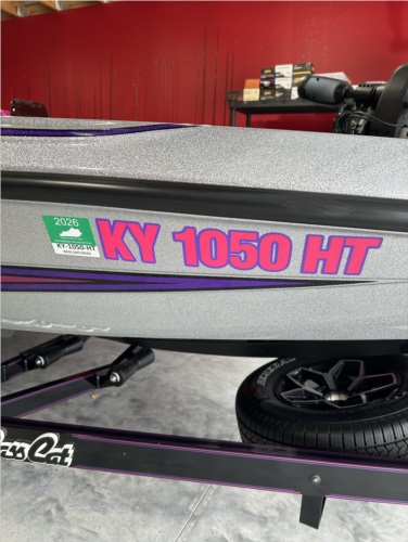2026 Basscat Lynx Lettering from Jerry K, KY