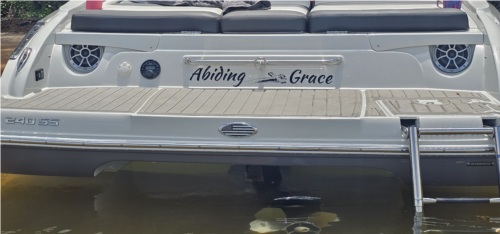Boat Lettering from Adelle W, GA