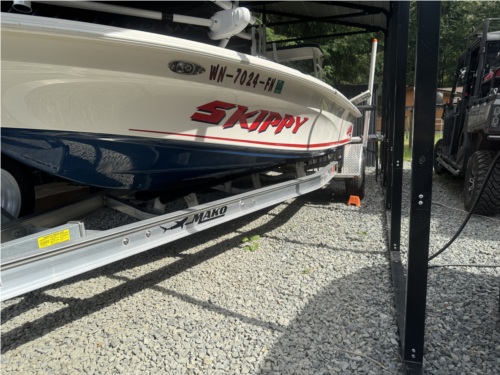 2025 Mako skiff Boat Lettering from Norman M, WA
