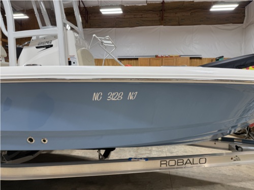 2026 Robalo Cayman 226 Boat  Lettering from charlie r, NC