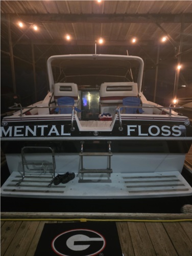 1985 Wellcraft St. Tropez Wellcraft St. Tropez, 32ft Cabin Cruiser Lettering from Zeke W, GA