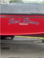 2026 Lund Explorer 1800 Boat Lettering from Stephen J, VA