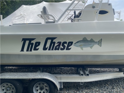 2013 Twin Vee Boat Lettering from Robert S, NJ