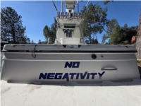 Bayliner Trophy Boat Lettering from John W, CA