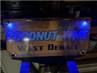 Boat stern sign (wood) Lettering from CURTIS B, MA