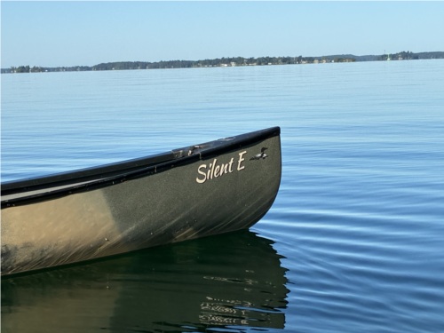 Old Town Canoe Lettering from David C, NY