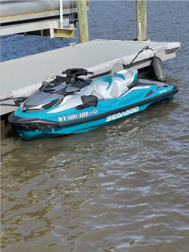2026 Sea Doo 325 Limited Jet ski.  Sea Doo  Lettering from Kevin D, WV